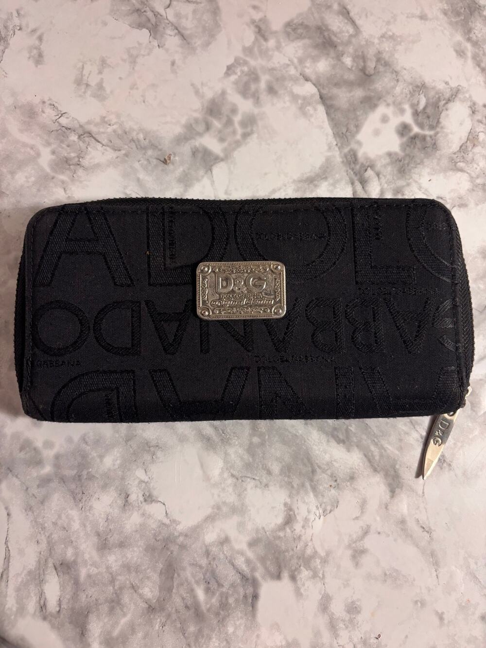 Dolce and Gabbana black wallet